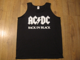 AC/DC  čierne pánske tielko materiál 100%bavlna