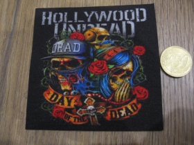 Hollywood Undead ofsetová nášivka po krajoch neobšívaná cca. 9x9cm