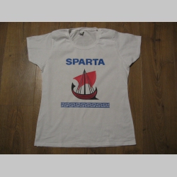 Sparta " Sparty " biele dámske tričko 100%bavlna značka Fruit of The Loom